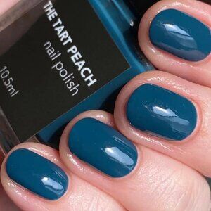 💙 ‘Denim’ Vegan Nail Polish – Dark Blue-Black